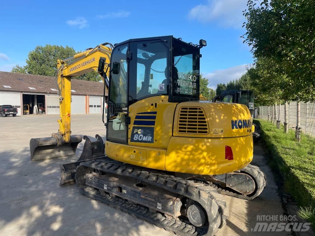 Komatsu PC 80 MR-5 Midigrävmaskiner 7t - 12t