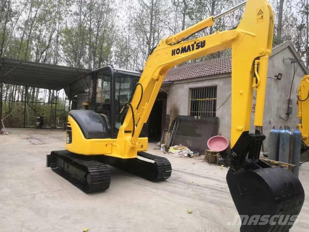 Komatsu pc55mr Minigrävare < 7t
