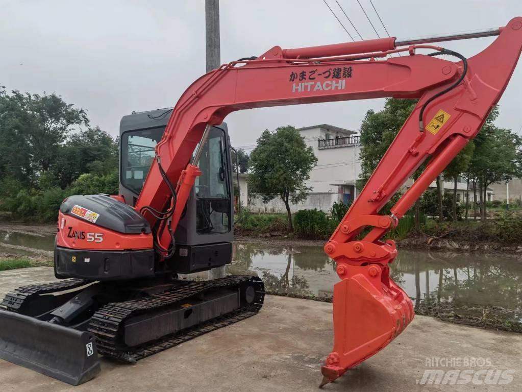 Hitachi ZX 55 UR Minigrävare < 7t