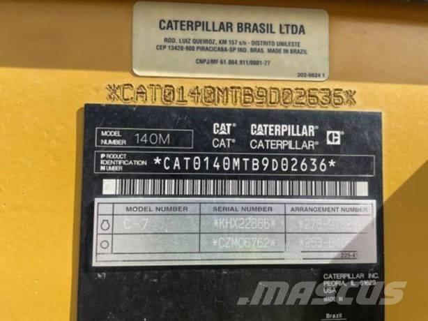 CAT 140 M Väghyvlar