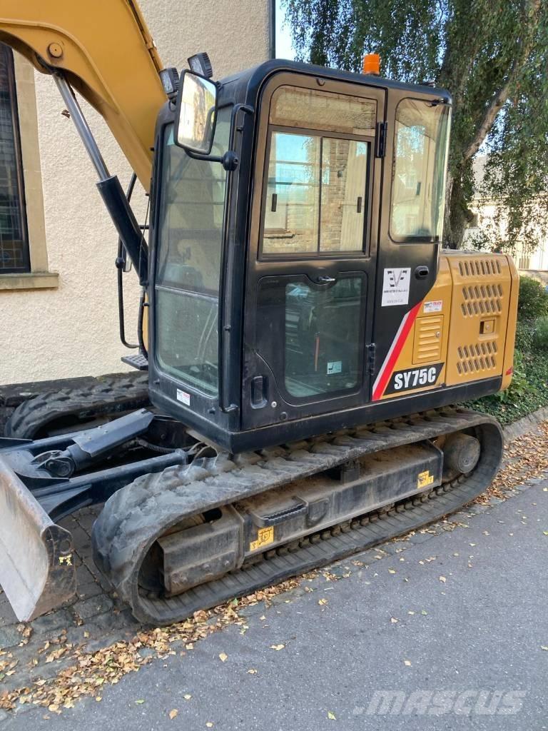 Sany SY 75 C Midigrävmaskiner 7t - 12t