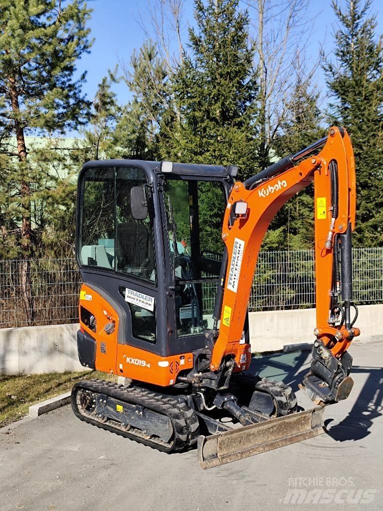 Kubota KX 019-4 Minigrävare < 7t