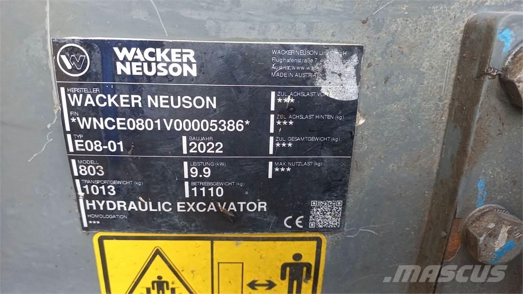 Wacker Neuson 803 Bandgrävare