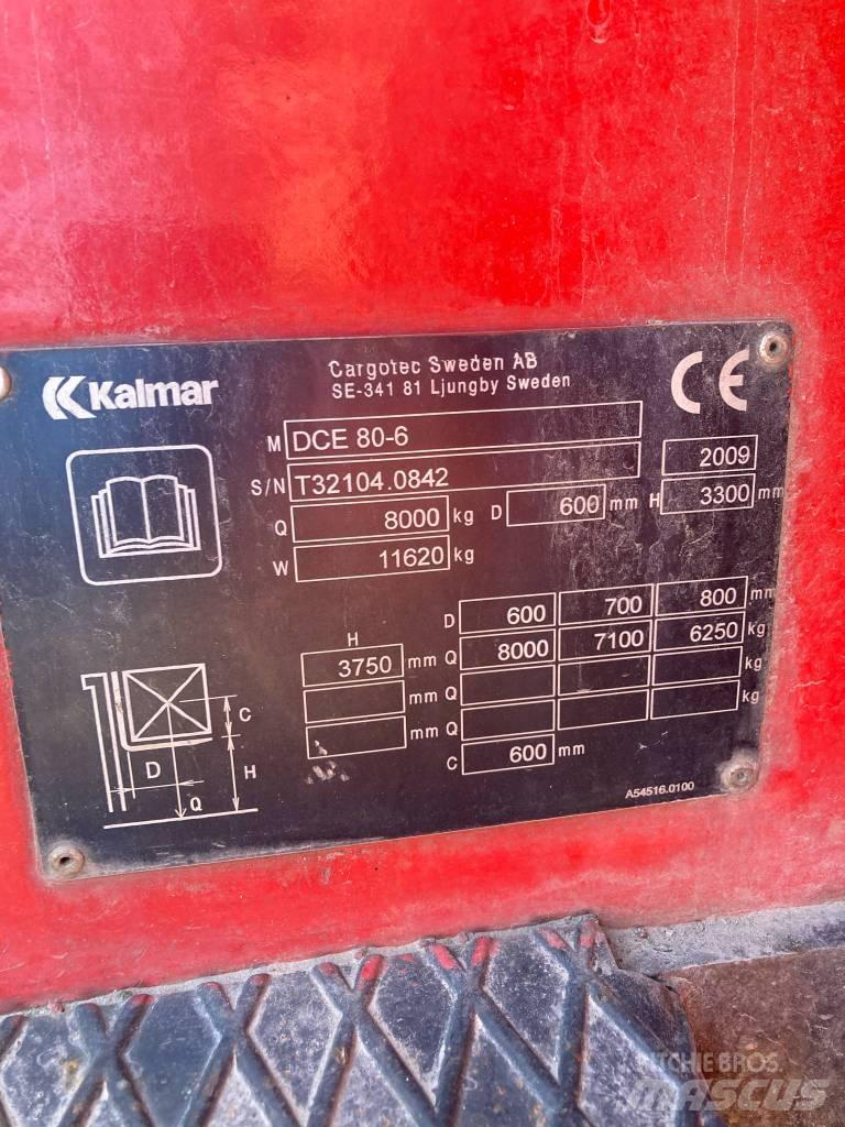 Kalmar DCE 80-6 Dieselmotviktstruckar