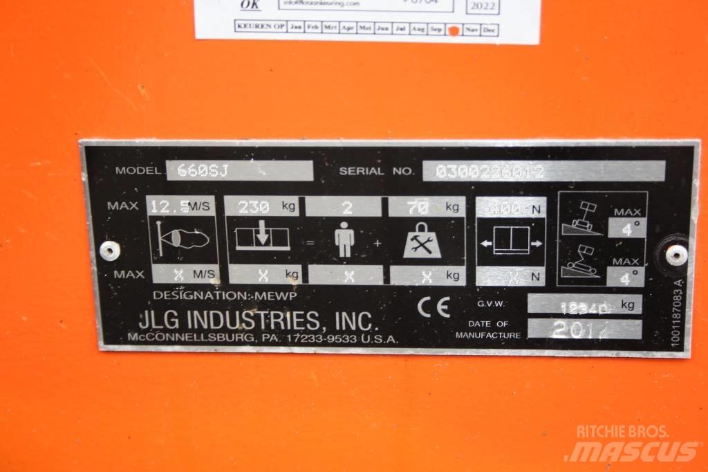 JLG 660 SJ Teleskop bomliftar