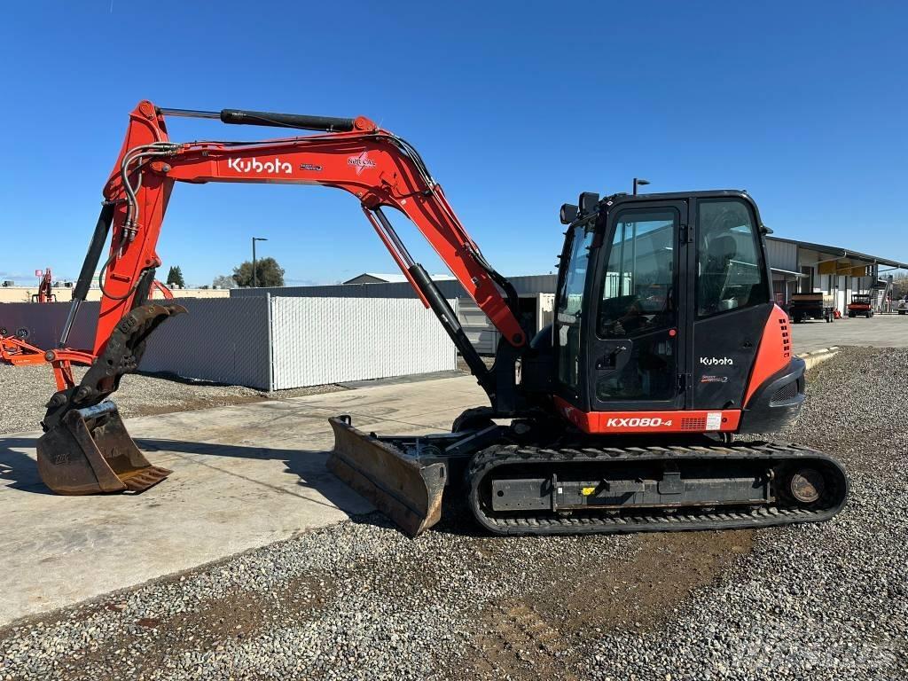 Kubota KX 080-4 Minigrävare < 7t