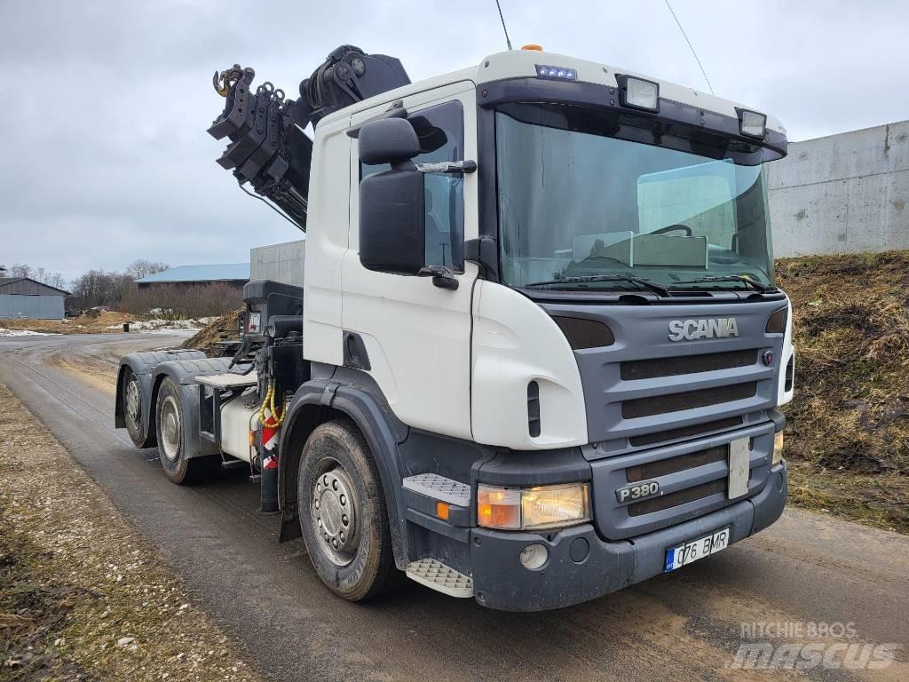 Scania P 380 Kranbilar