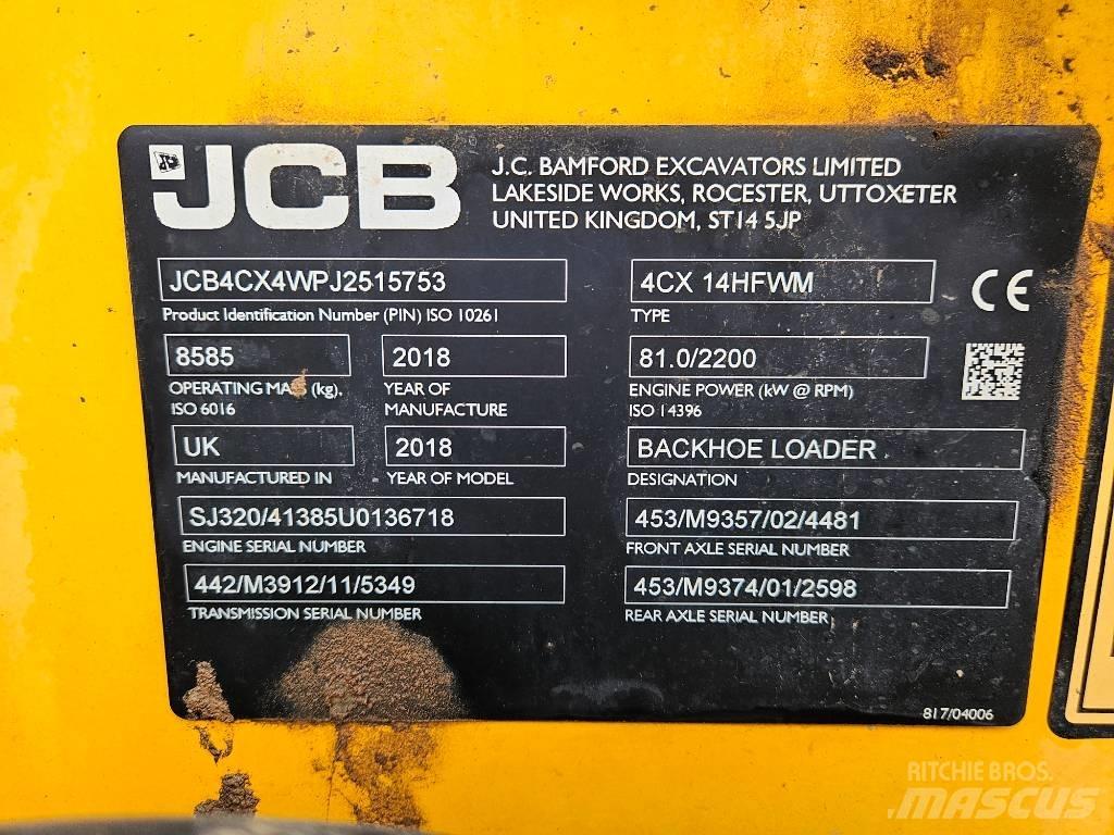 JCB 4 CX Grävlastare