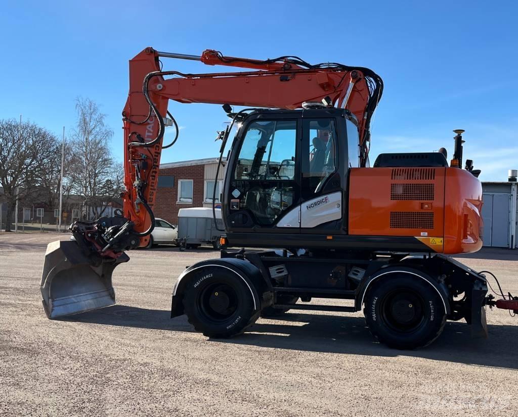 Hitachi ZX 140 W-5 Hjulgrävare