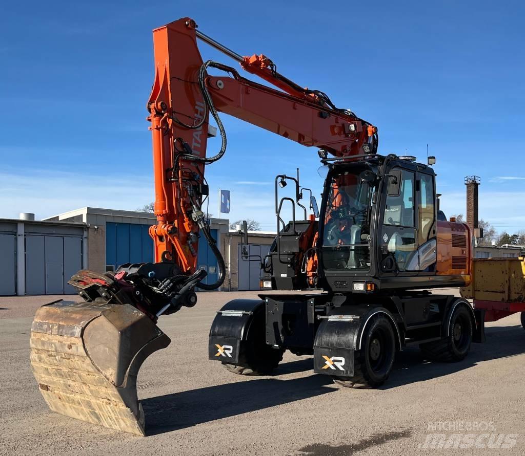 Hitachi ZX 140 W-5 Hjulgrävare