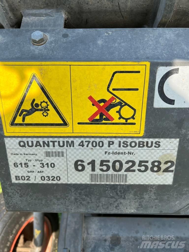 CLAAS Quantum 4700 P Hackvagn / Självlastarvagn