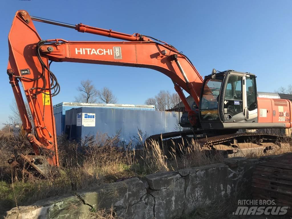 Hitachi ZX 280 LC-3 Bandgrävare