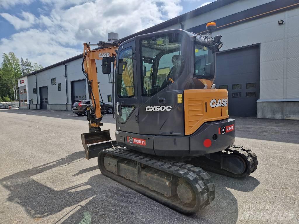 CASE CX 60 C Minigrävare < 7t