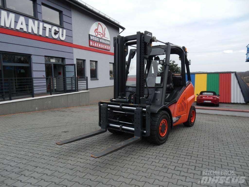 Linde H45D Dieselmotviktstruckar