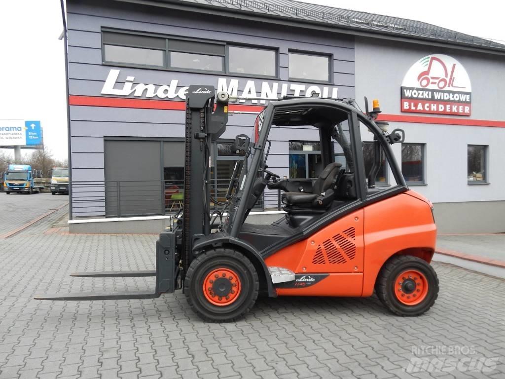 Linde H45D Dieselmotviktstruckar