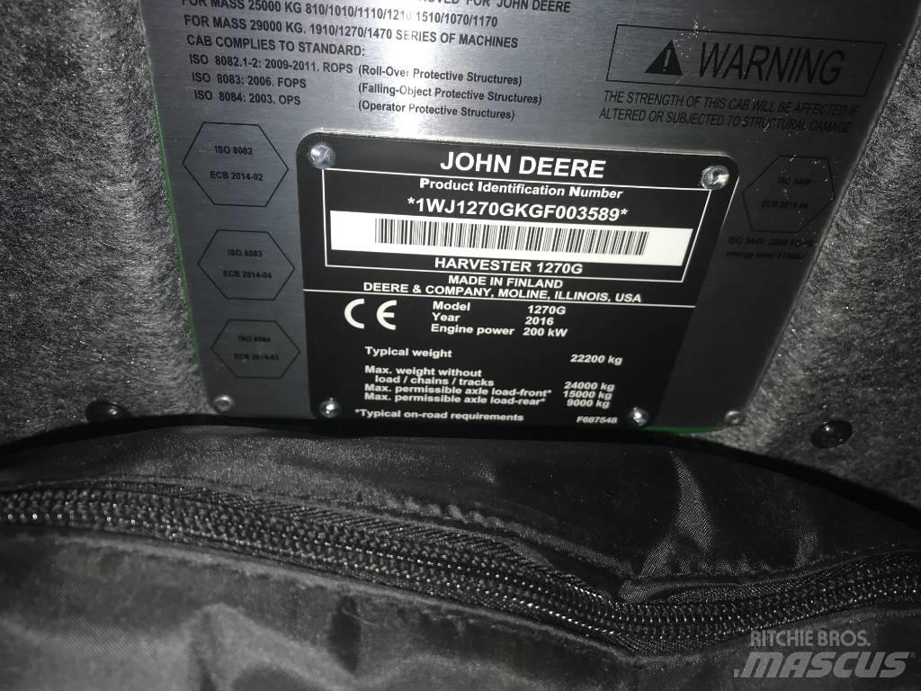 John Deere 1270G Skördare