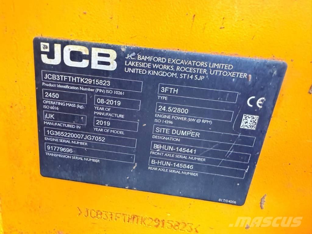 JCB 3 TFH Minidumprar