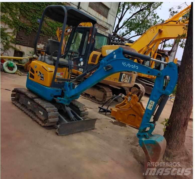 Kubota U 15 Minigrävare < 7t