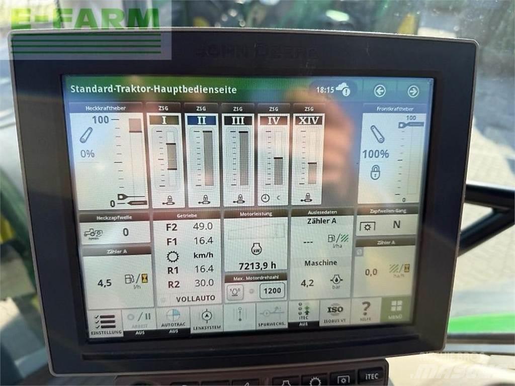 John Deere 6155r Traktorer