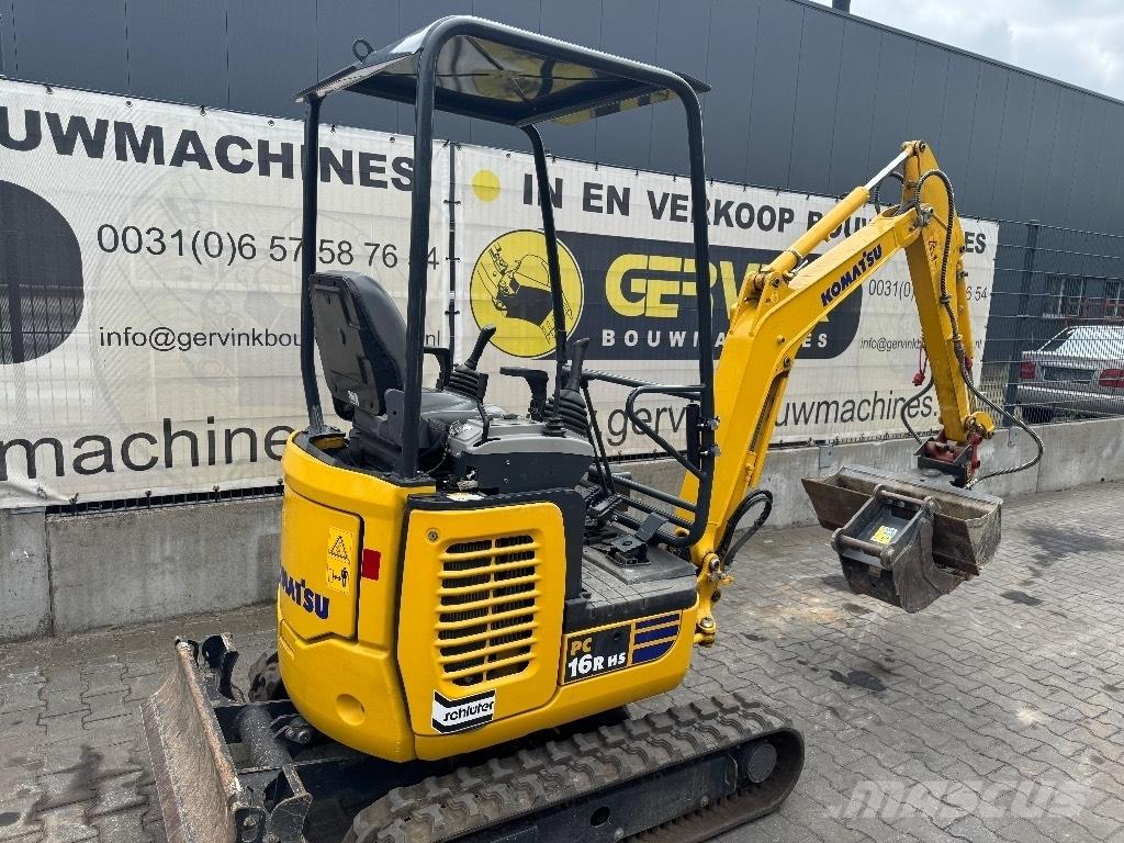 Komatsu PC 16 R-3HS Minigrävare < 7t