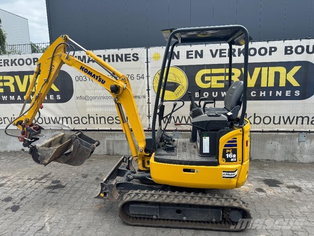 Komatsu PC 16 R-3HS Minigrävare < 7t
