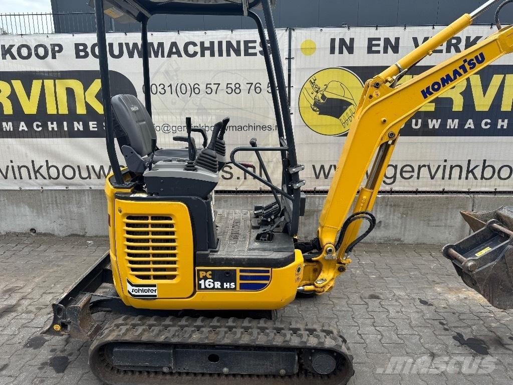 Komatsu PC 16 R-3HS Minigrävare < 7t
