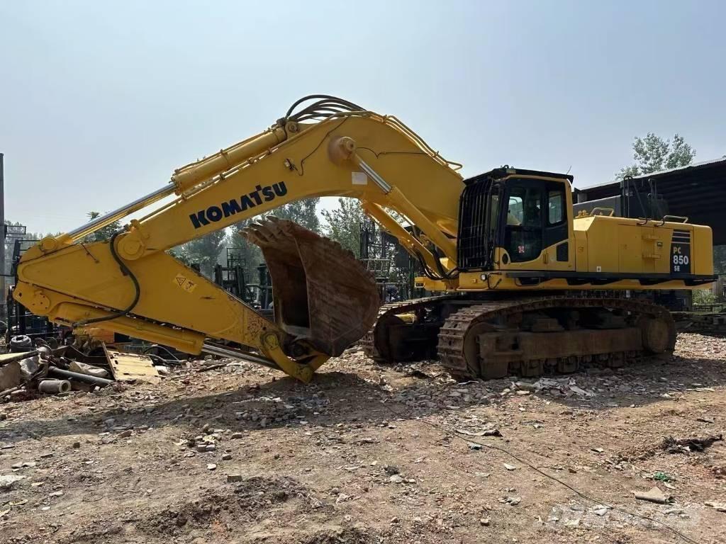 Komatsu PC 850-8 Amfibiska grävmaskiner