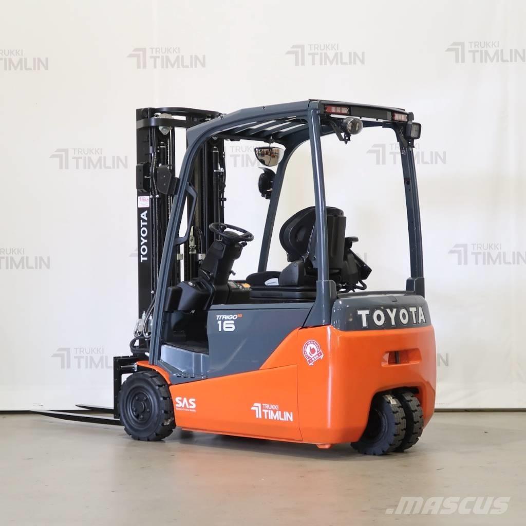 Toyota 8FBE16T Elmotviktstruckar