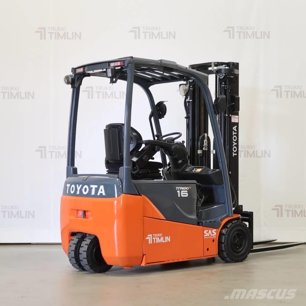 Toyota 8FBE16T Elmotviktstruckar