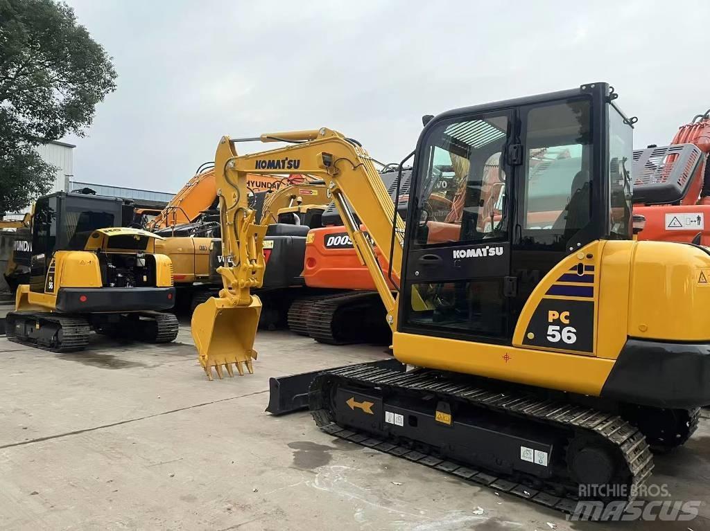 Komatsu PC 56 Bandgrävare