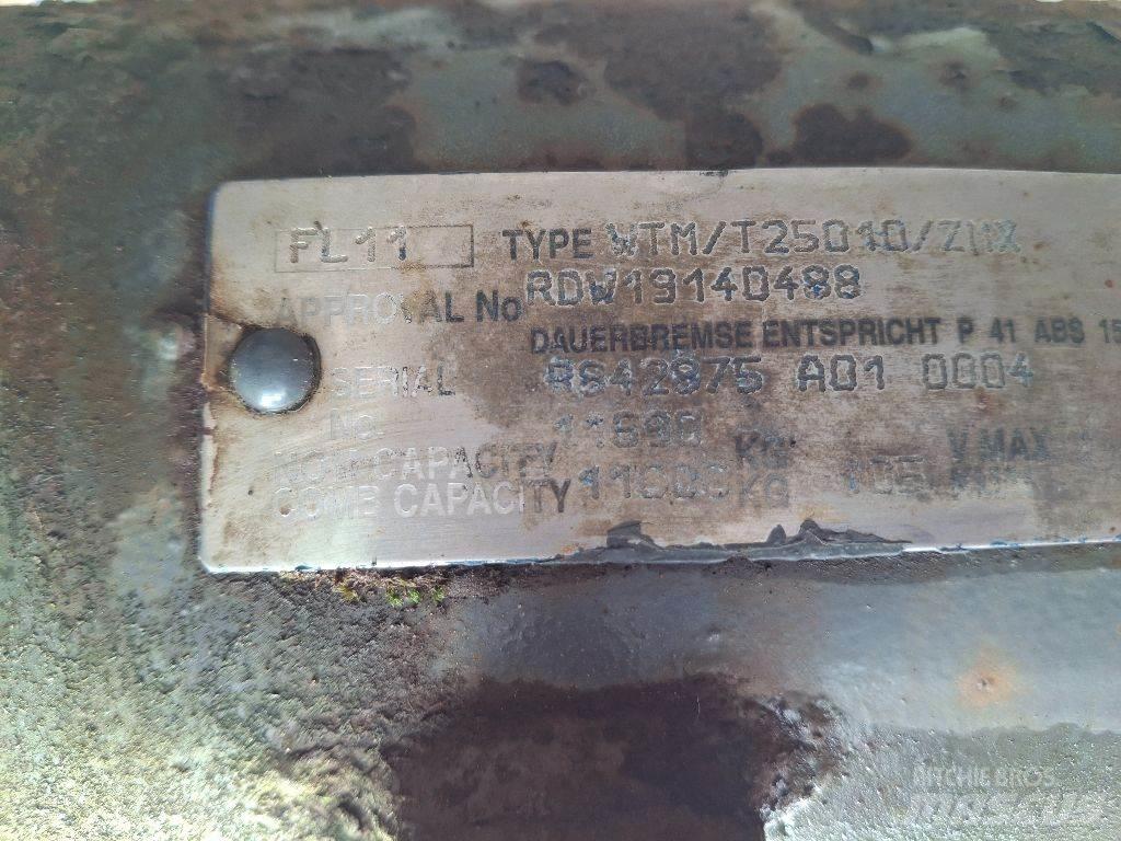  ROR WTM T25010 ZMX Hjulaxlar