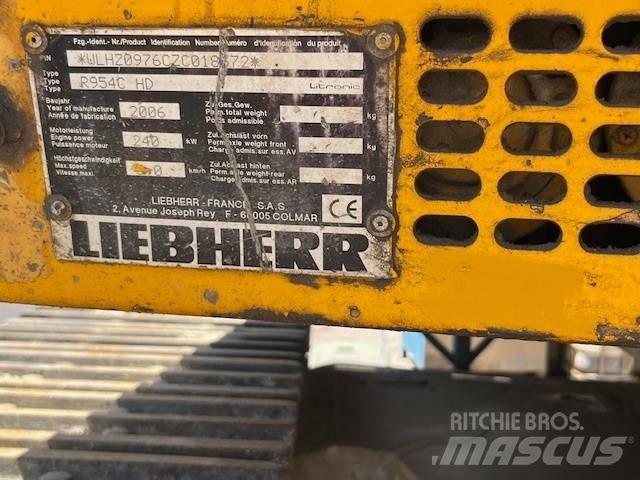 Liebherr R 954C  HD Hjulgrävare