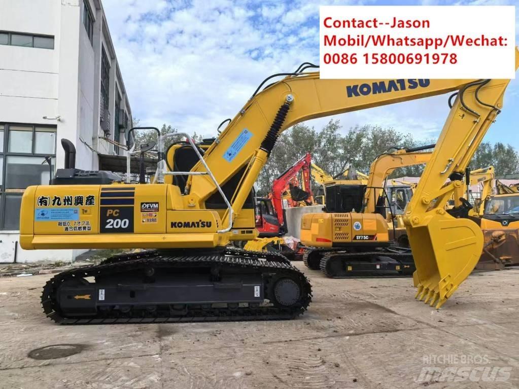 Komatsu PC 200 Bandgrävare