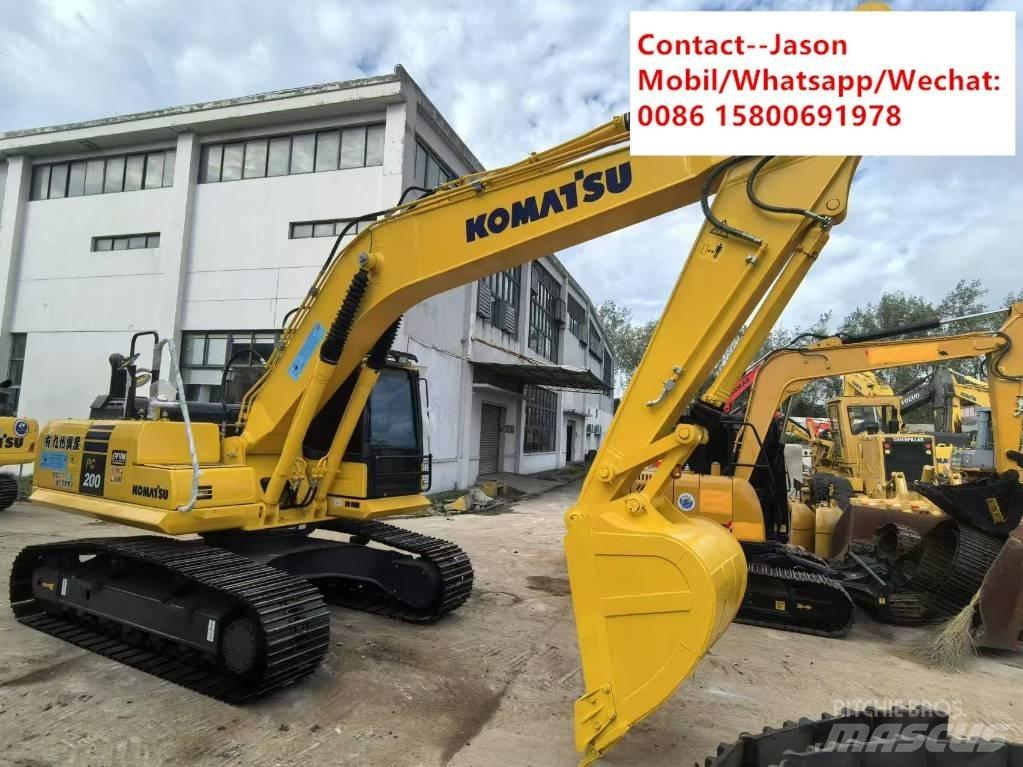Komatsu PC 200 Bandgrävare