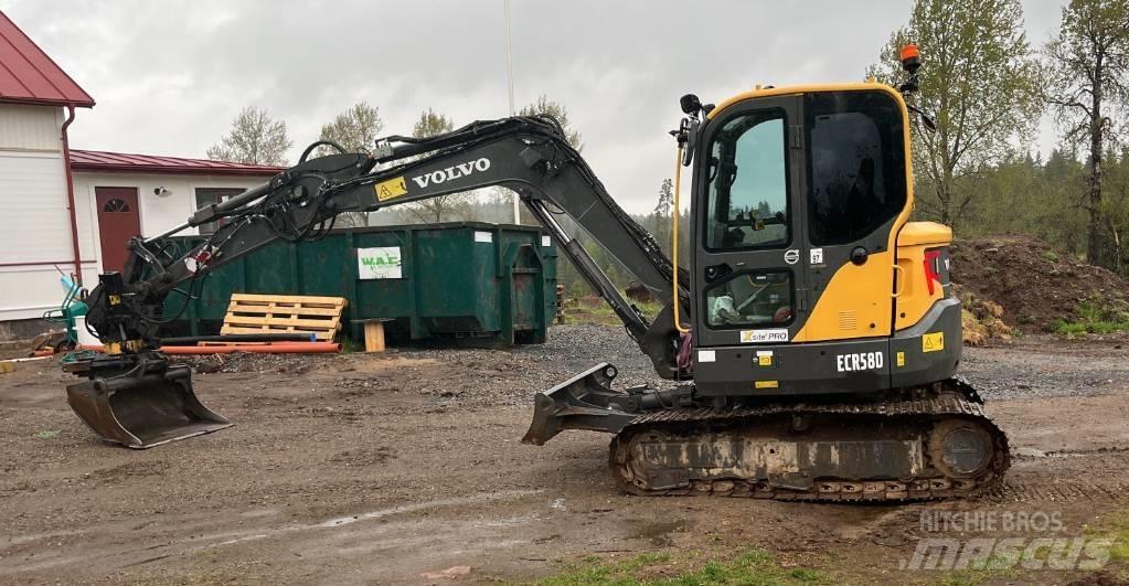 Volvo ECR 58 D Minigrävare < 7t