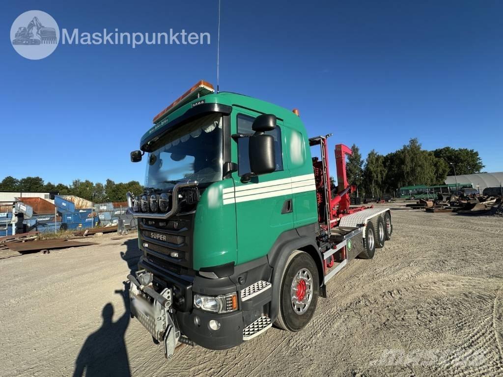 Scania R 580 LB Lastväxlare/Krokbilar