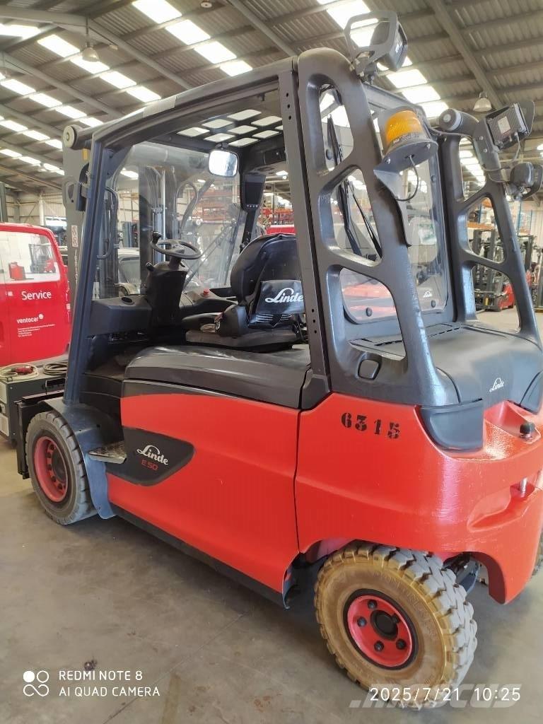 Linde E50/600 L Elmotviktstruckar