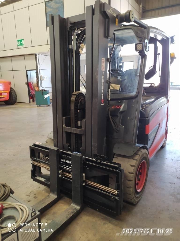 Linde E50/600 L Elmotviktstruckar