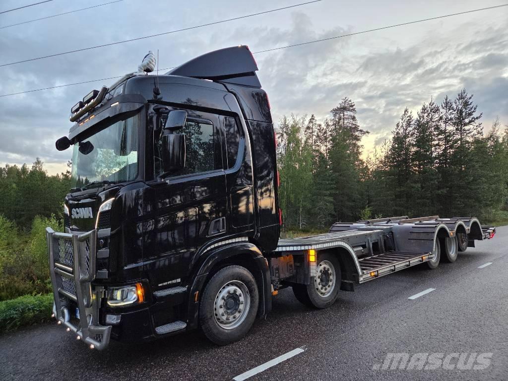 Scania R 450 Transportbilar för Skogsmaskiner