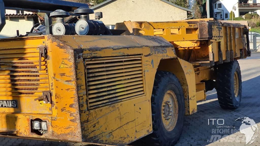 Paus PMKT8000 Truckar och lastare för gruvor