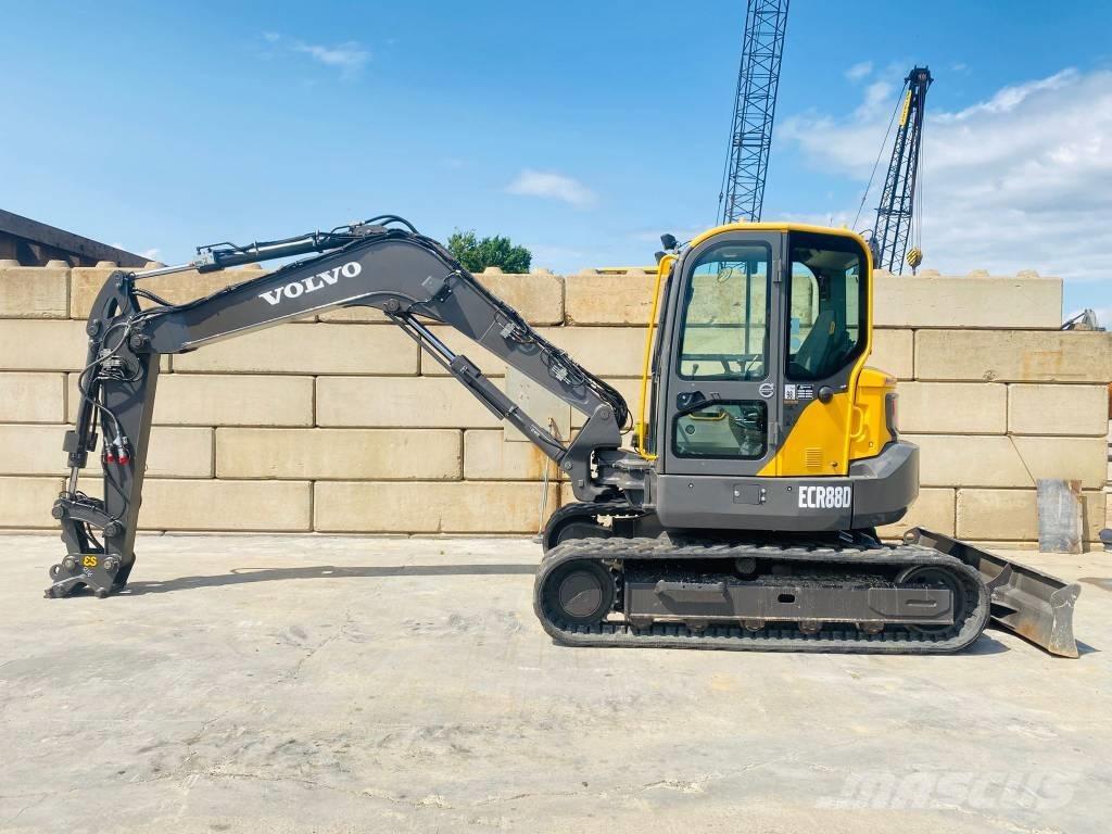 Volvo ECR 88 D Midigrävmaskiner 7t - 12t