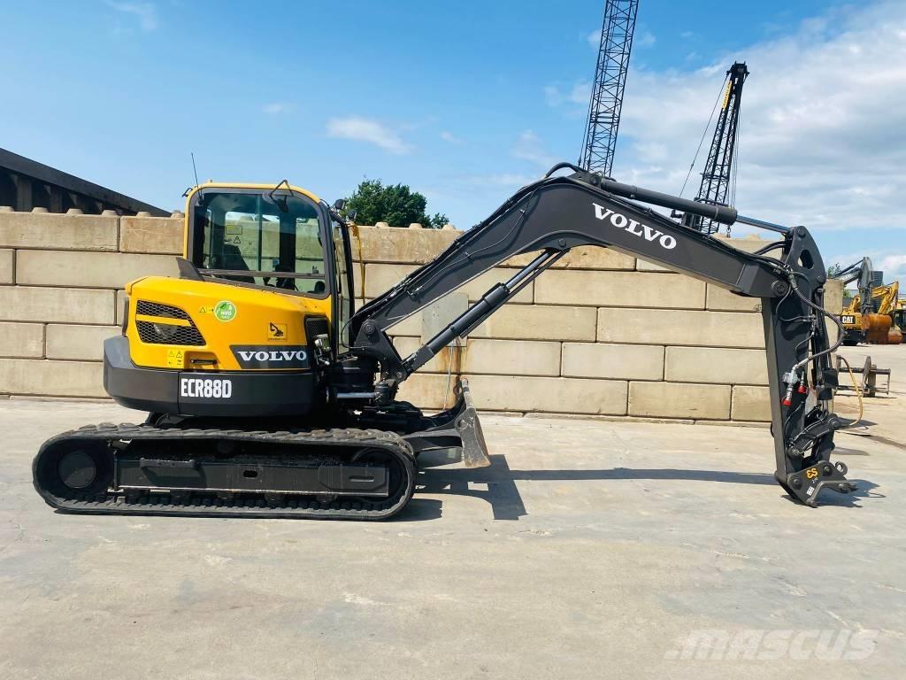Volvo ECR 88 D Midigrävmaskiner 7t - 12t