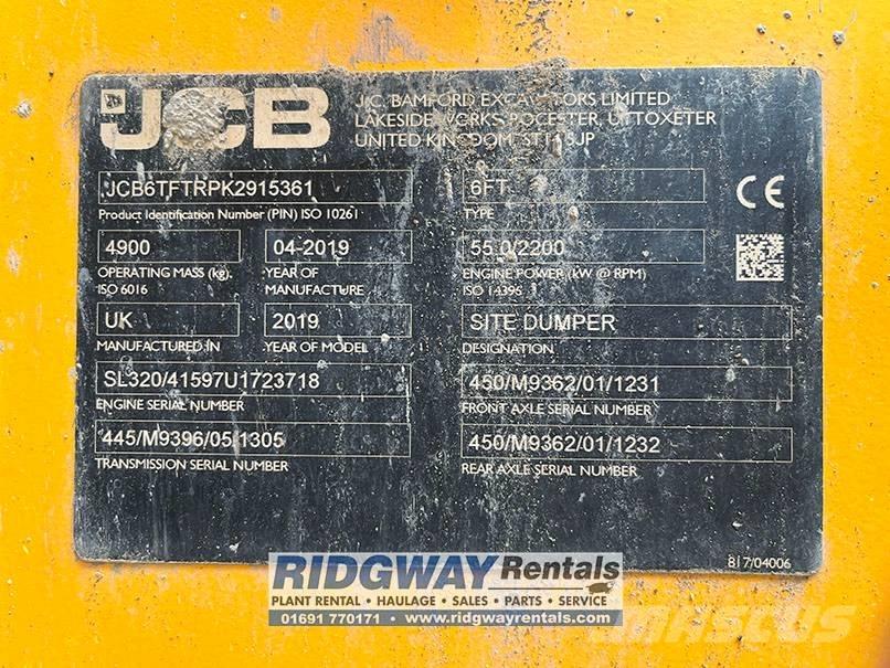 JCB 6 FT Minidumprar