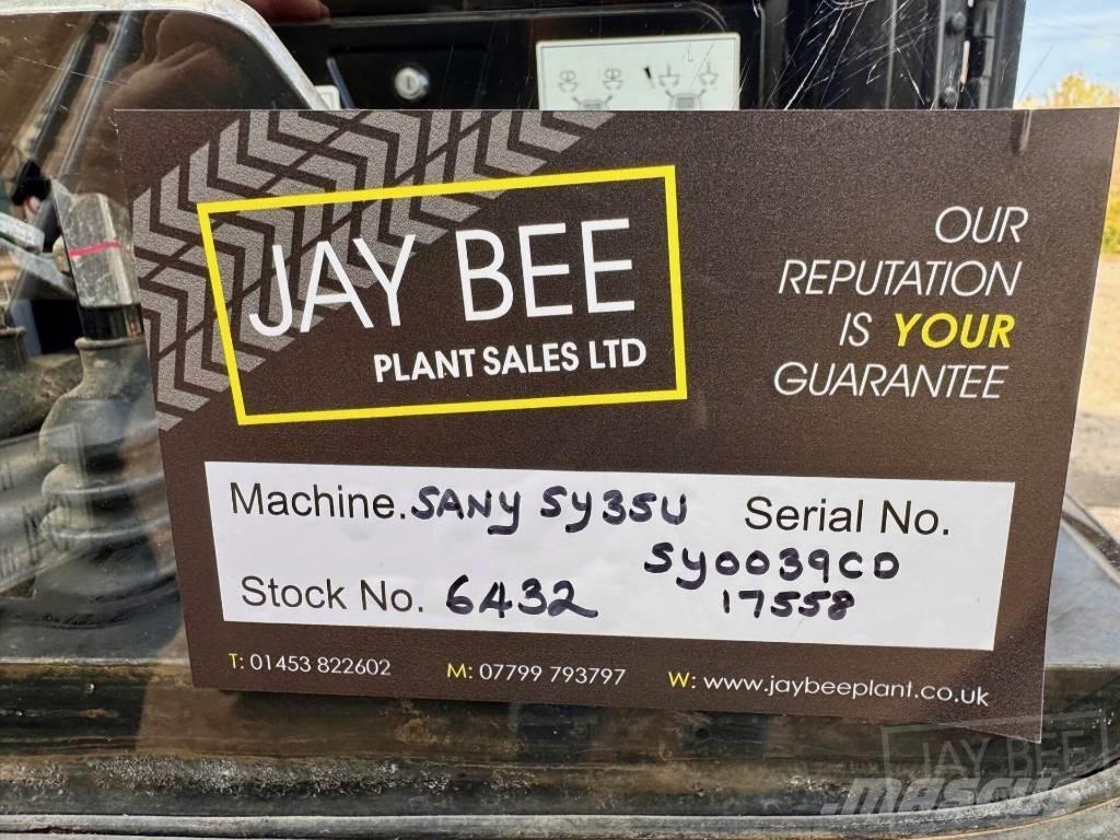 Sany SY 35 U Minigrävare < 7t