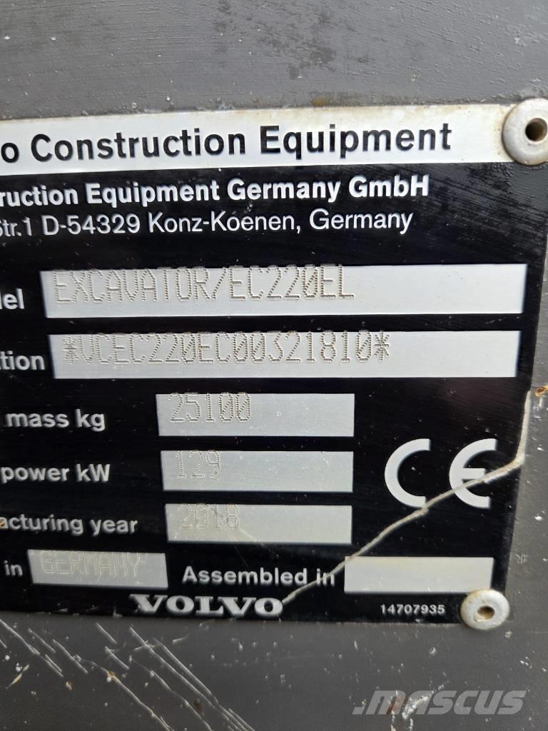 Volvo EC220EL Bandgrävare