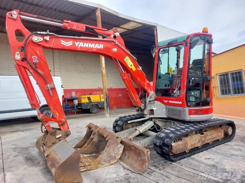 Yanmar Vio 50 U Minigrävare < 7t