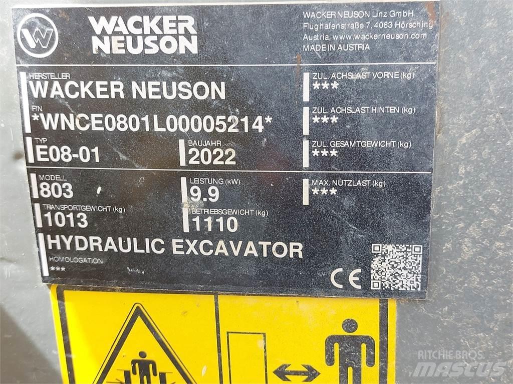 Wacker Neuson 803 Bandgrävare