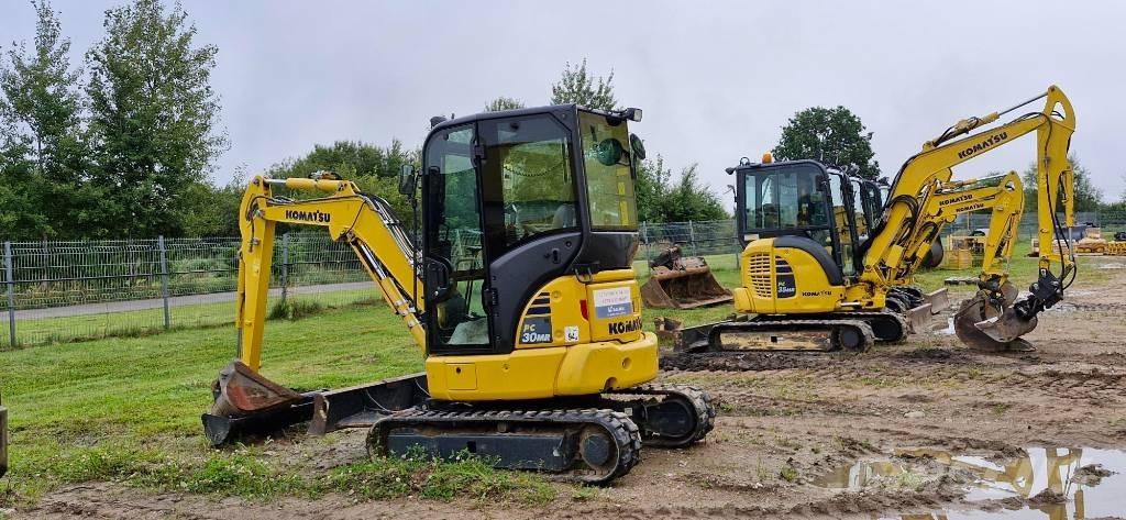 Komatsu PC 30 MR-5 Minigrävare < 7t