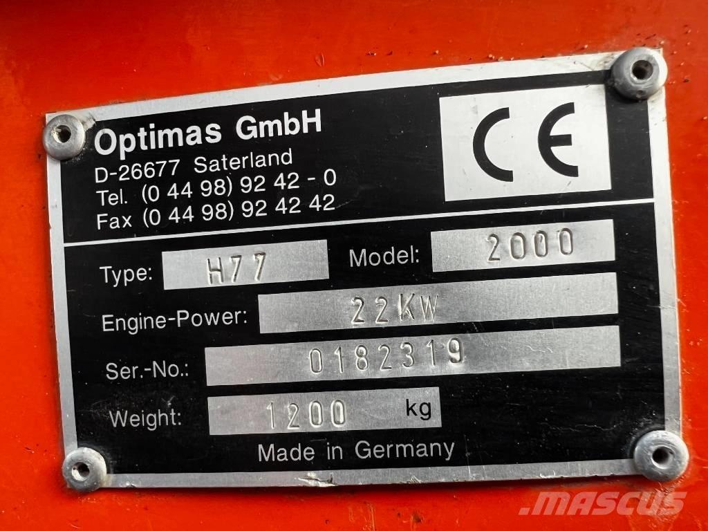 Optimas Comfort H77 Entreprenad - Övrigt