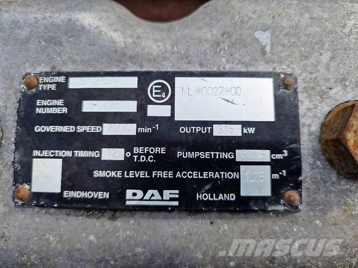  Engines WS 315 M Transport - Övriga